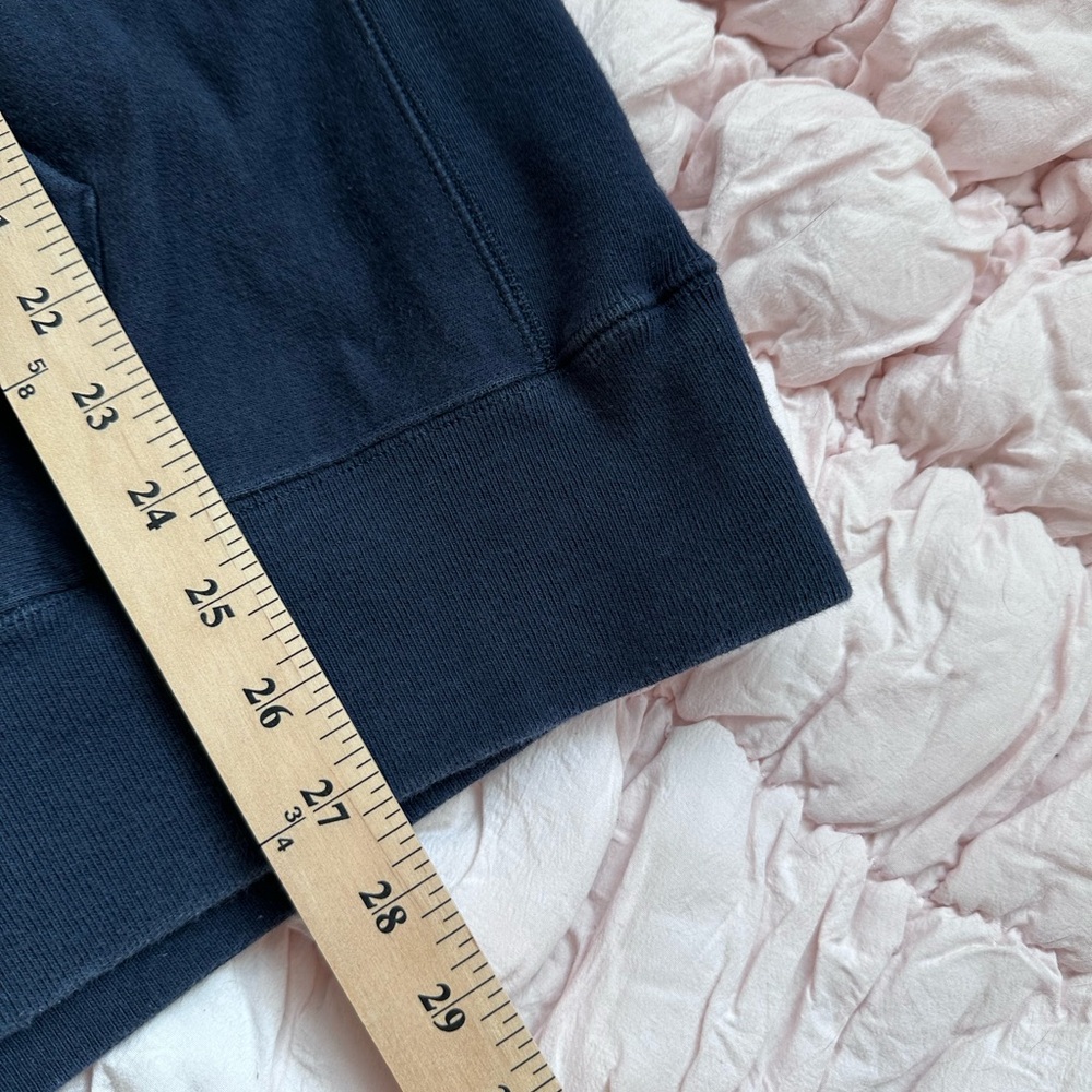 Champion Reverse Weave Michigan Hoodie Men’s XL Navy Blue - Picture 7 of 8